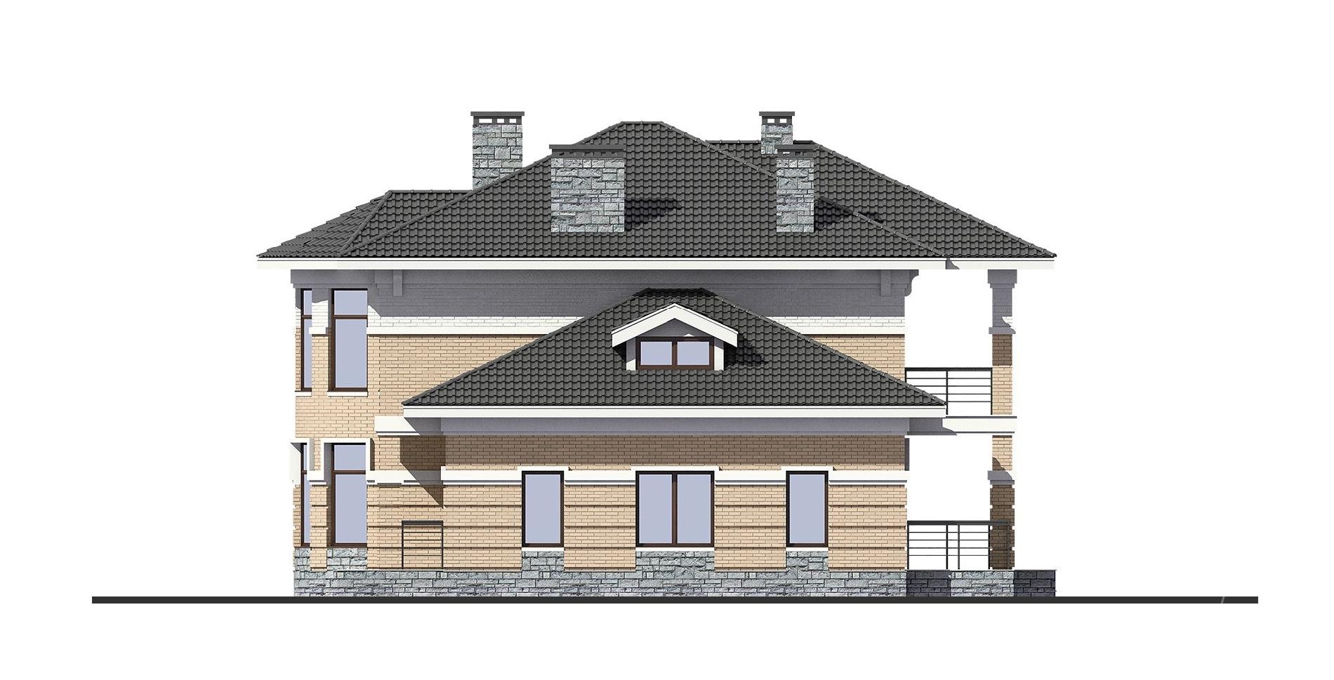 Фасады проекта дома №m-366 m-366_f (1).jpg